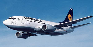 Boeing 737-500 der Lufthansa